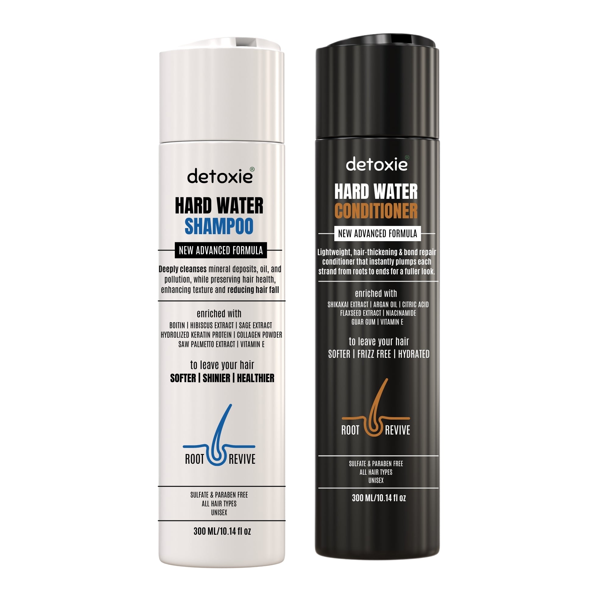 New Advanced Hard Water Shampoo & Conditioner Combo (300+300 ML)