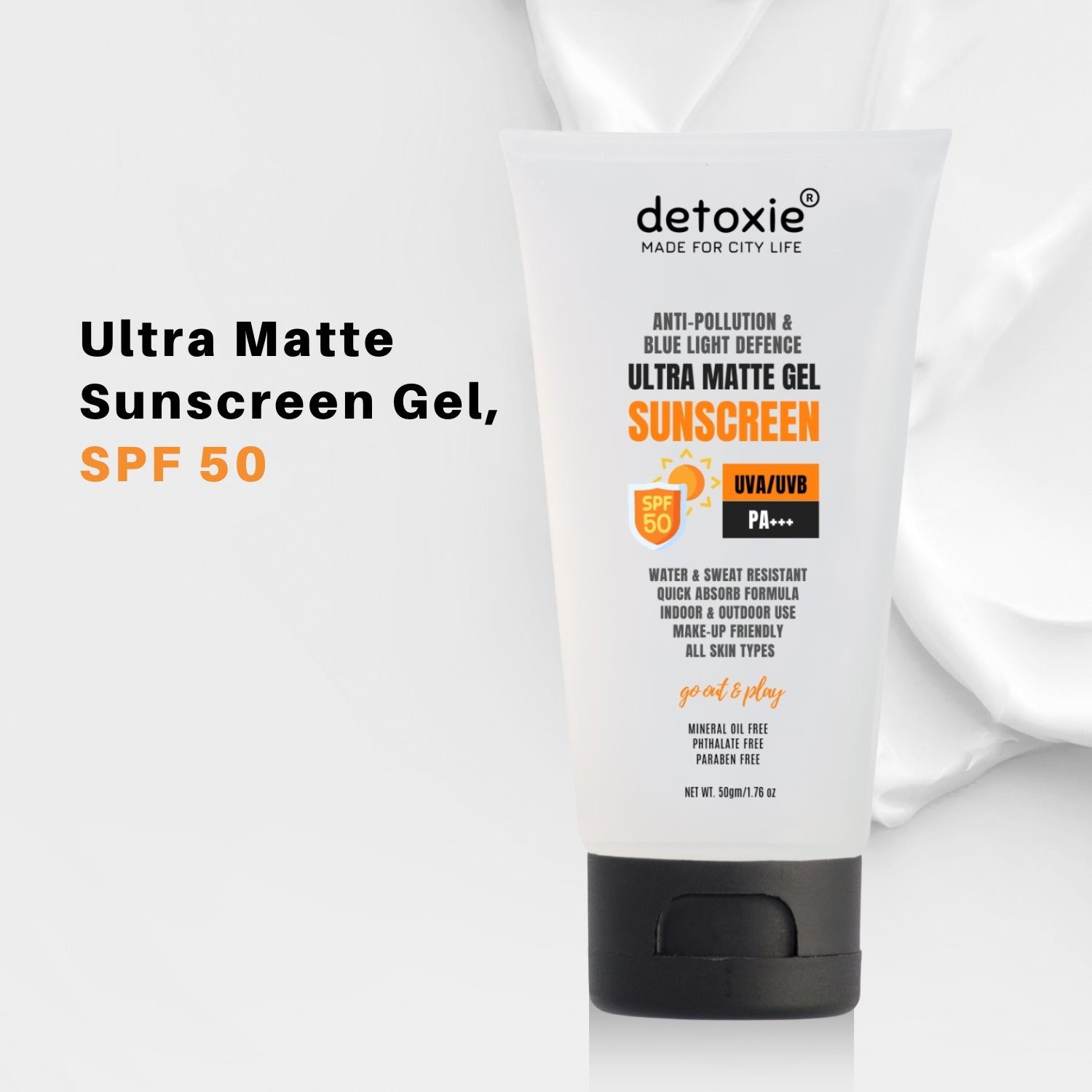 ULTRA MATTE GEL SUNSCREEN, SPF50