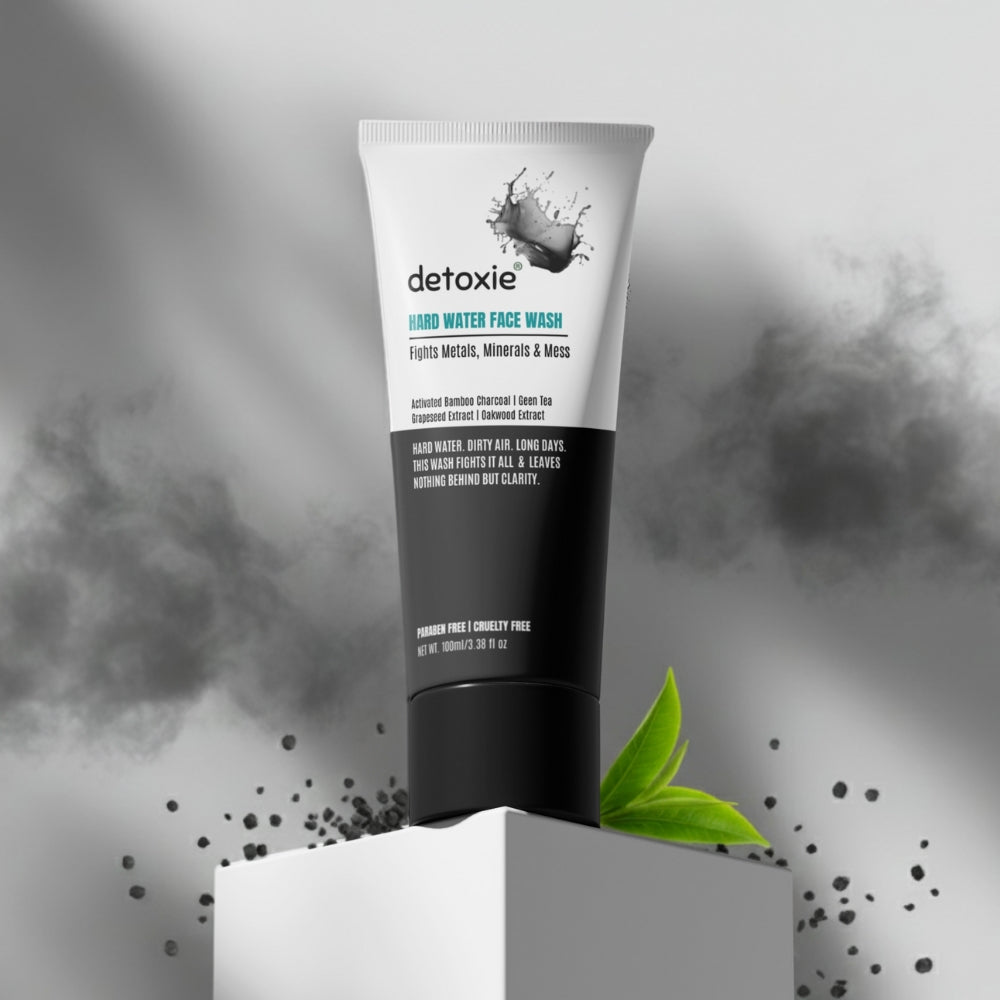 Pack of 2 Charcoal Hard Water Face Wash with Charcoal & Mulberry Extract