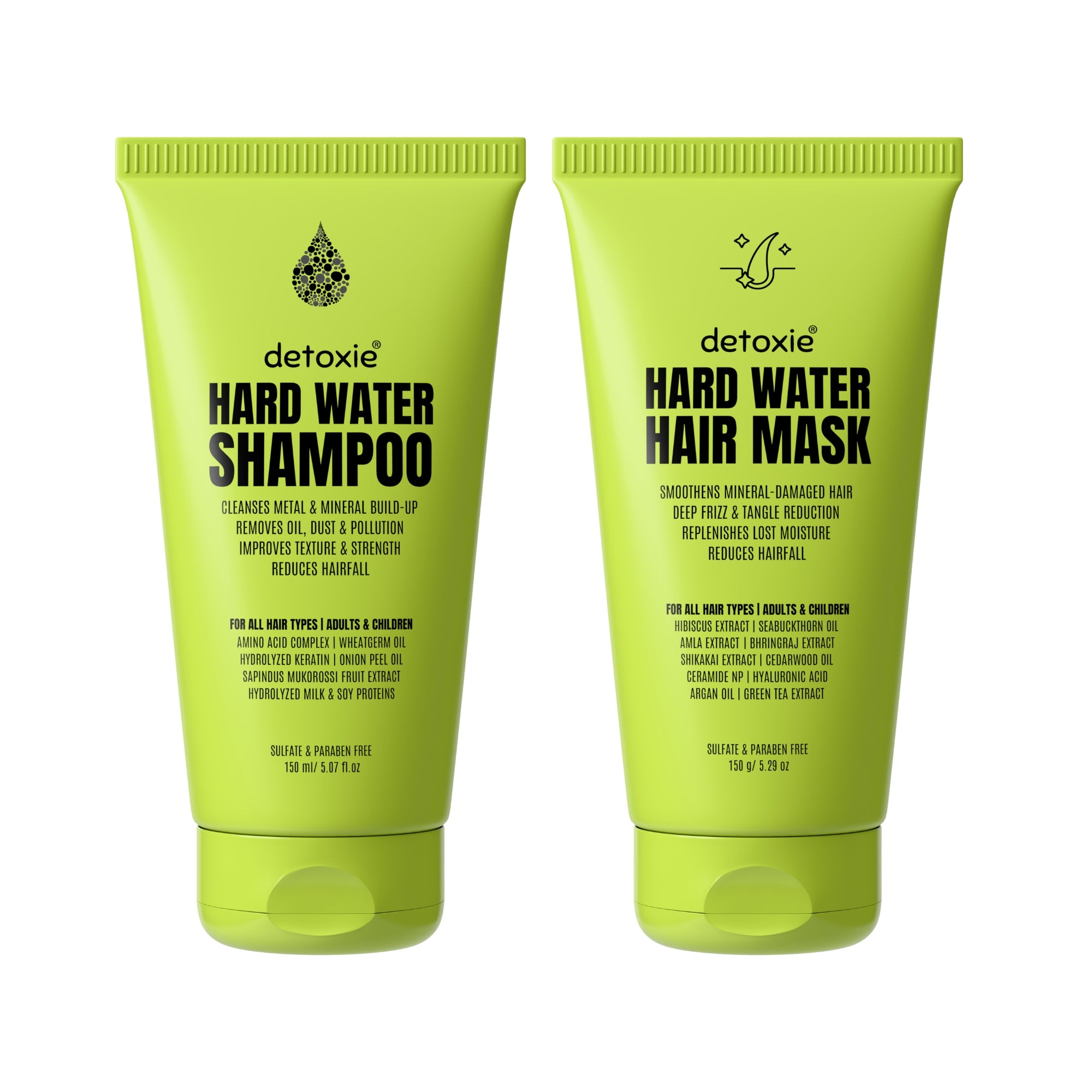 Hard Water & Frizz Control Combo Shampoo & Hair Mask