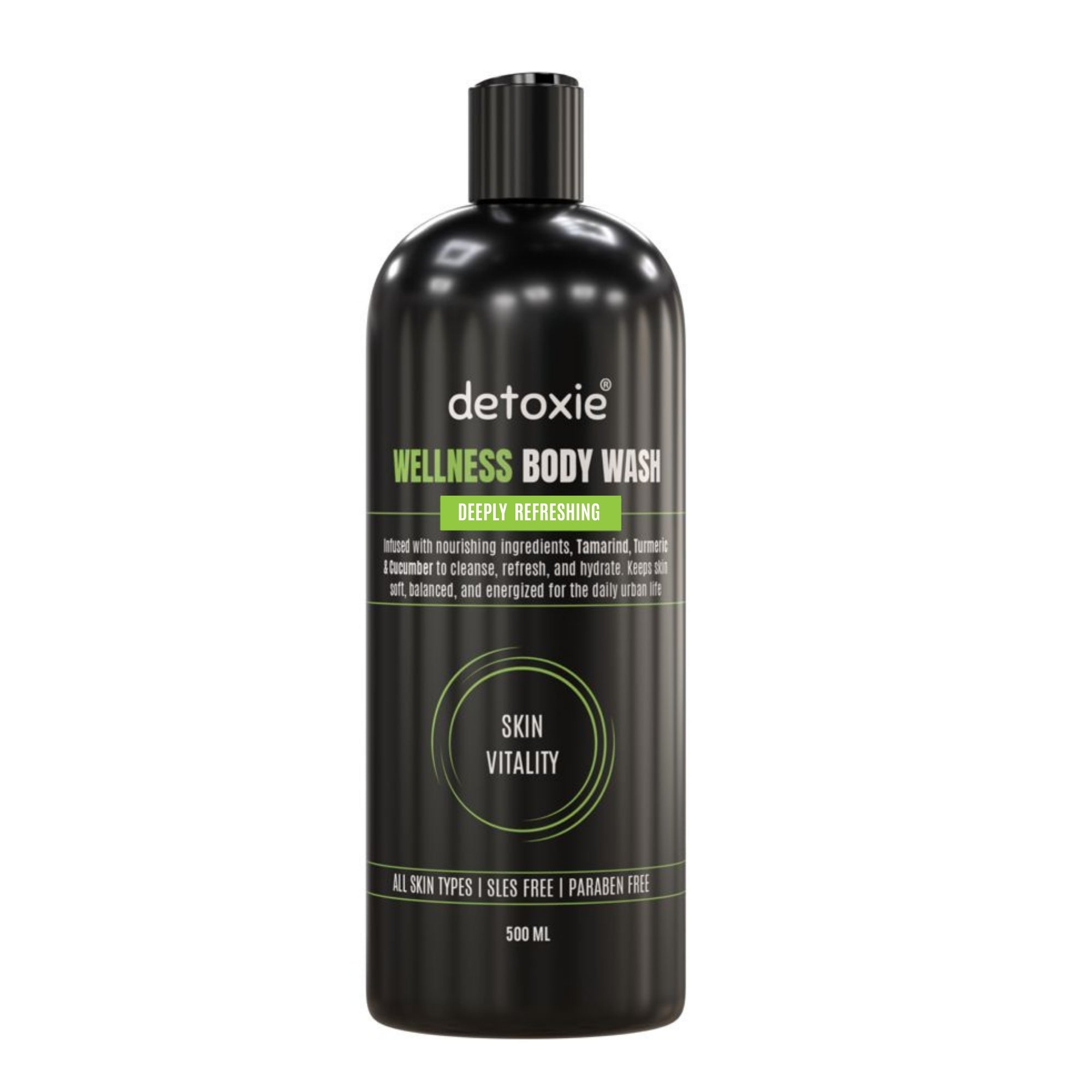 Wellness Body Wash With Loofah - 500 ml