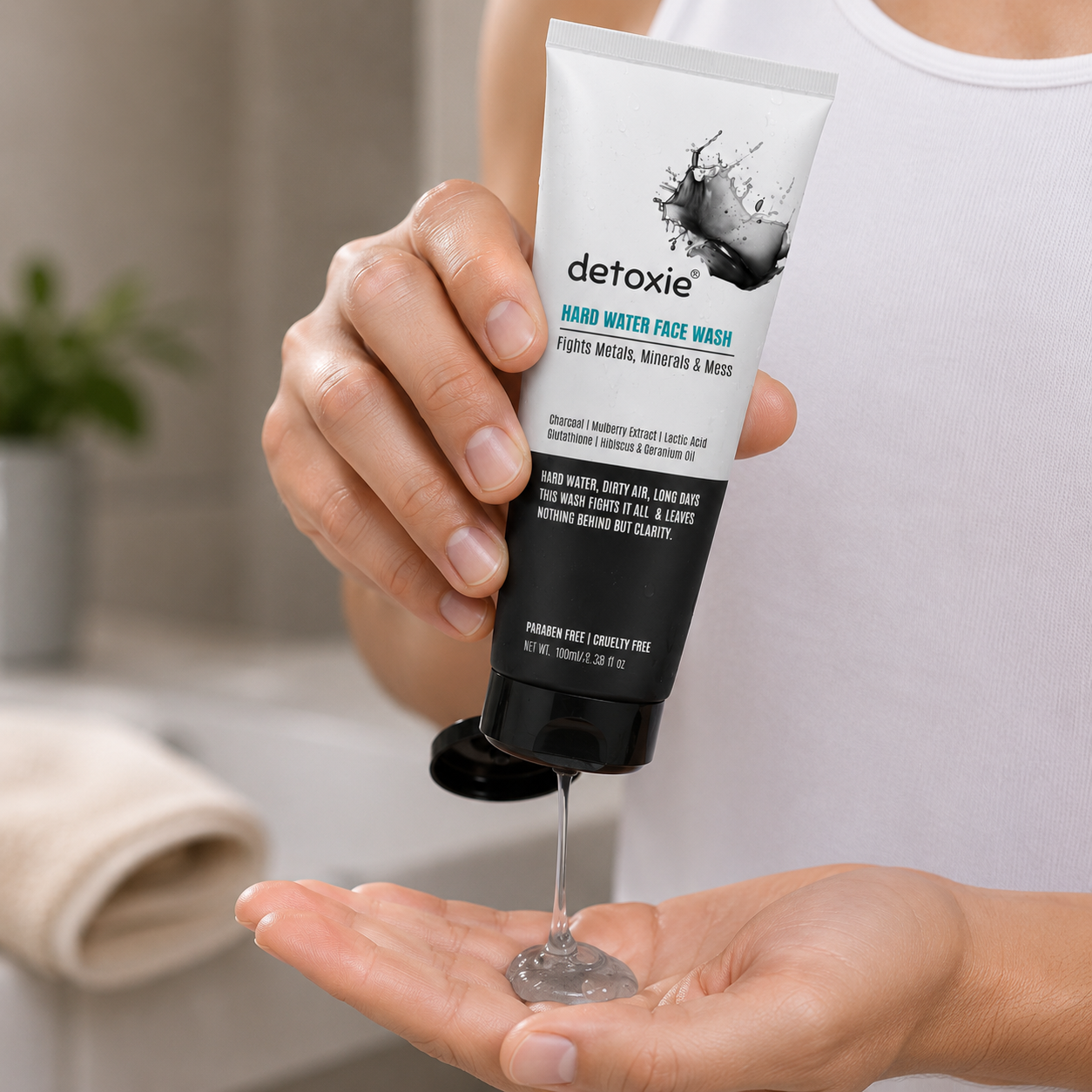 Pack of 2 Charcoal Face Wash with Charcoal & Mulberry Extract