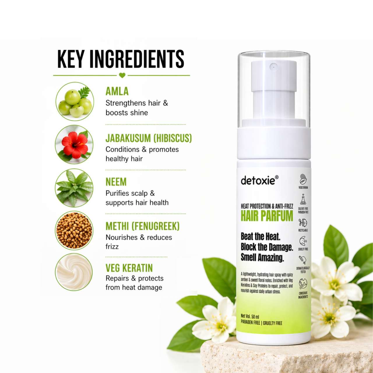 Heat Protection & Anti-Frizz Hair Parfum
