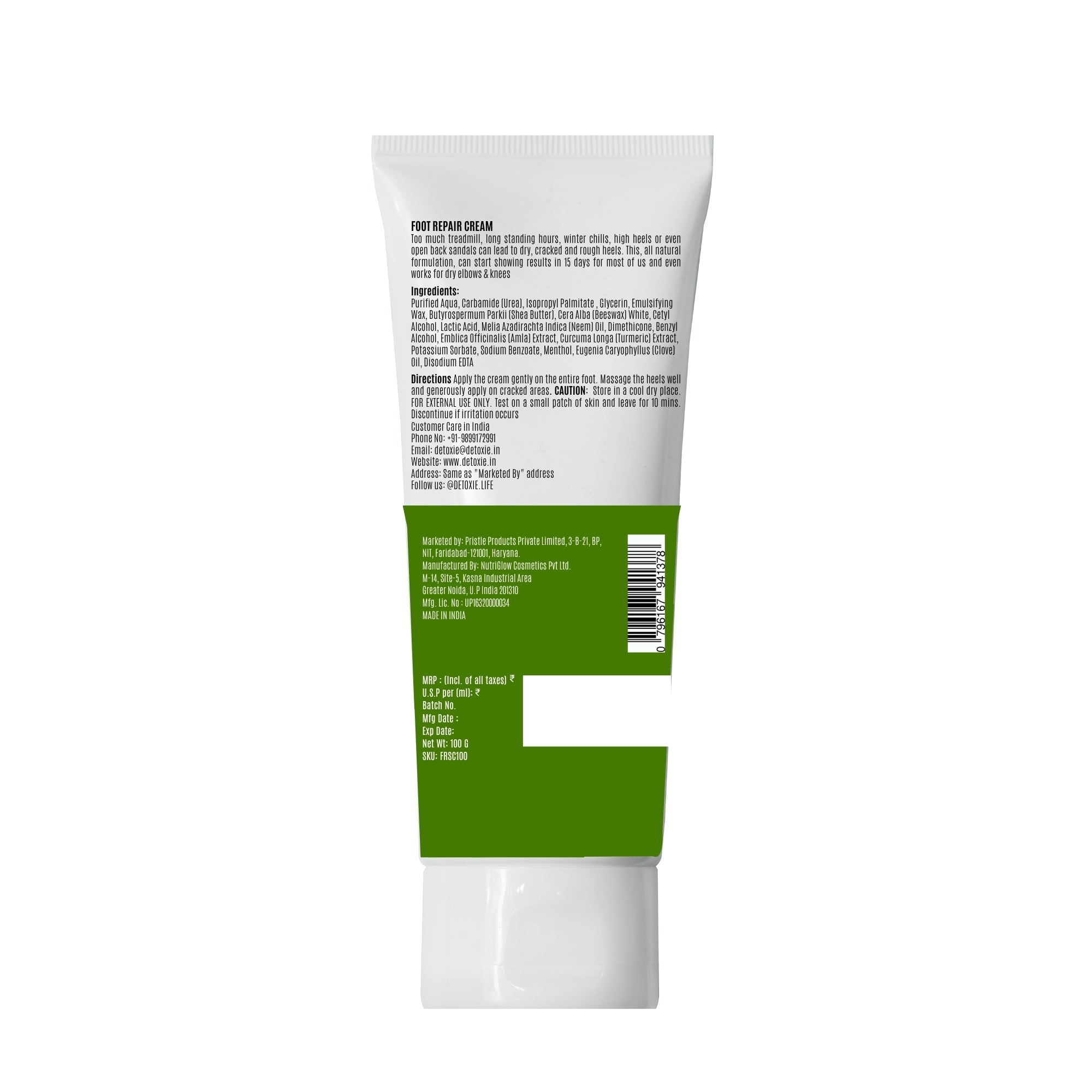 Foot Repair & Softening Cream -100g