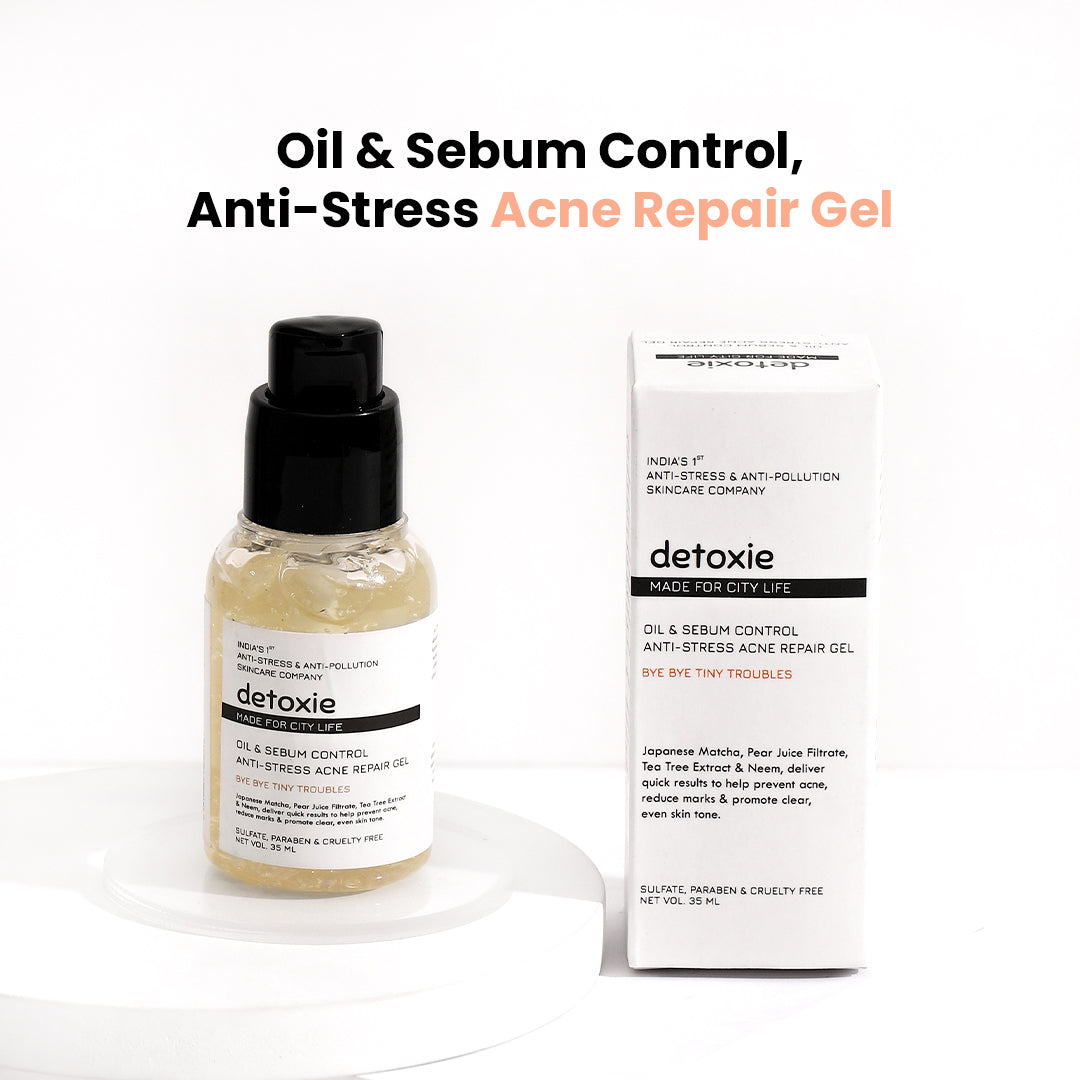 Oil & Sebum Control, Anti-Stress Acne Repair Gel
