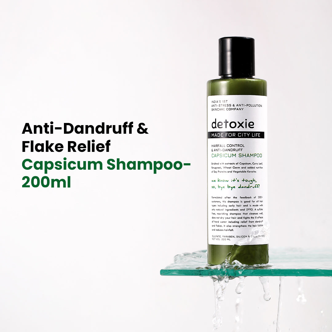Hair Fall Control & Anti-Dandruff Capsicum Shampoo