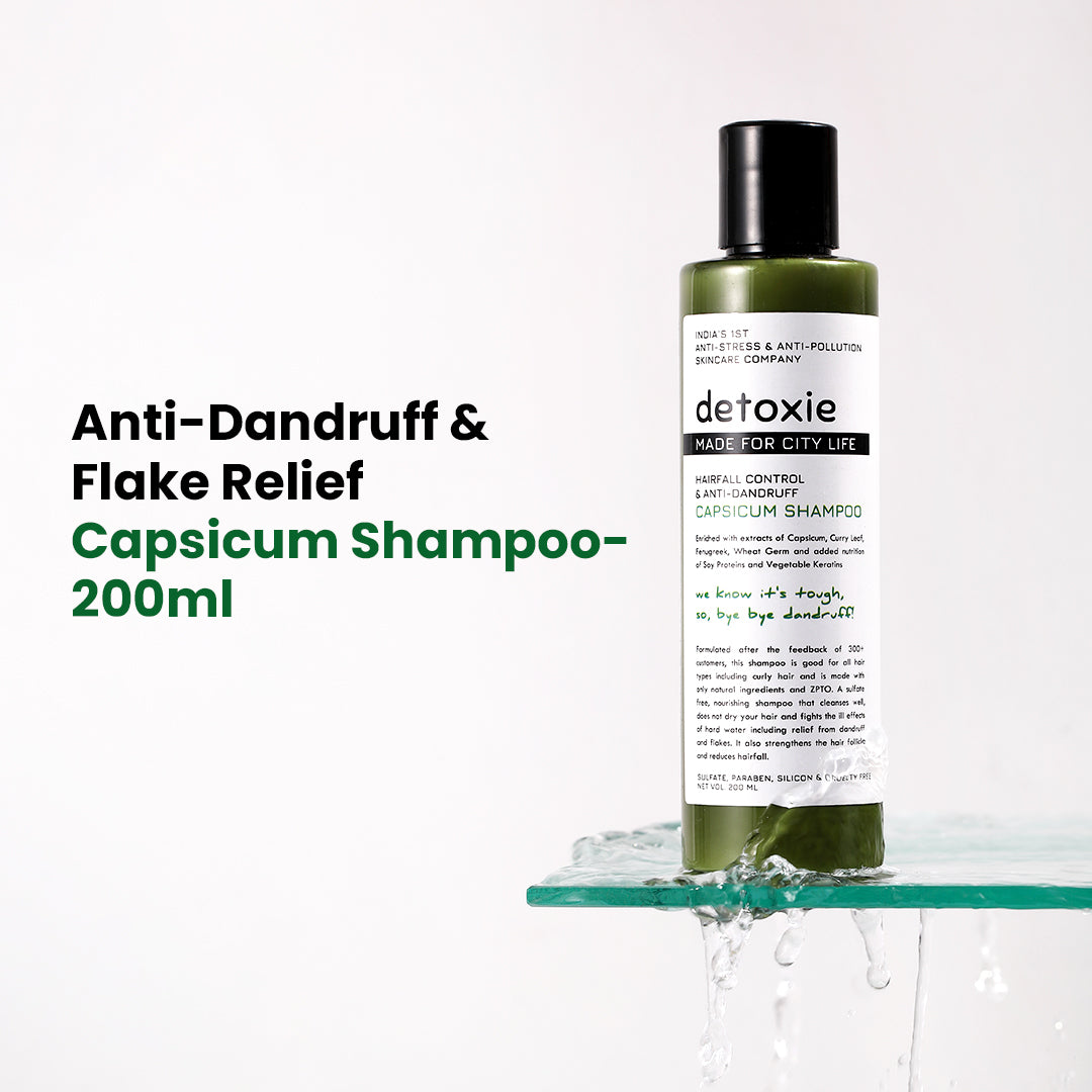 Hair Fall Control & Anti-Dandruff  Capsicum Shampoo