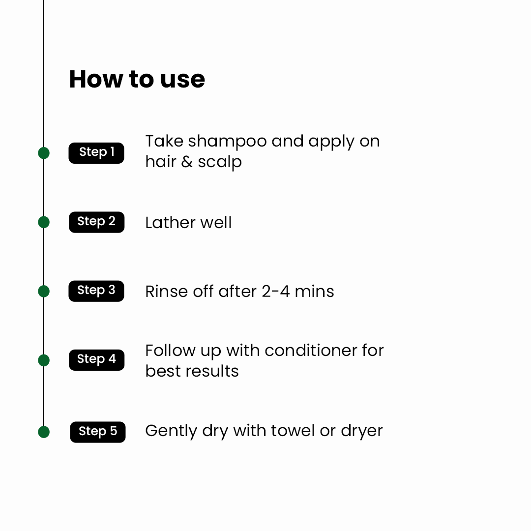 Hair Fall Control & Anti-Dandruff Capsicum Shampoo