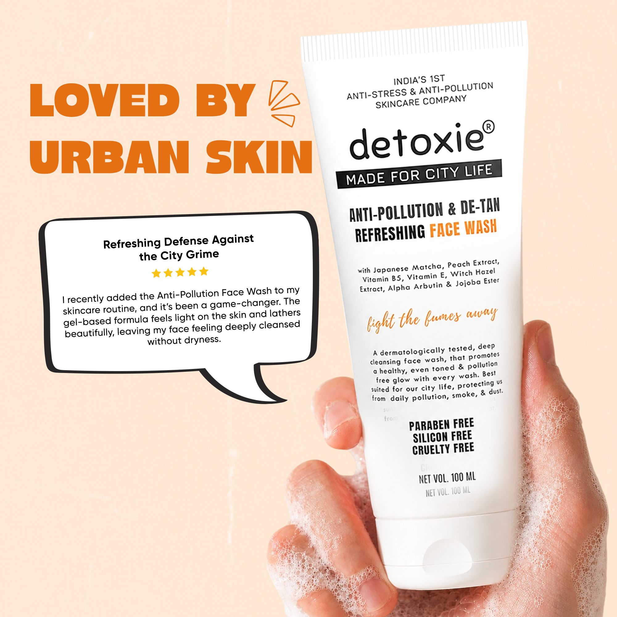 Anti-Pollution & De-Tan Refreshing Face Wash