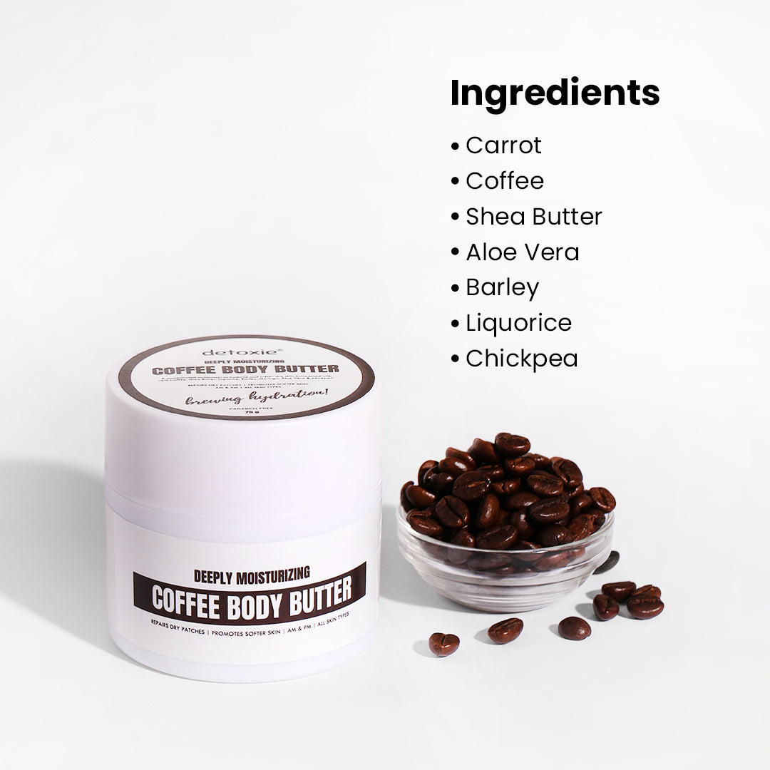 Deeply Moisturizing Coffee Body Butter