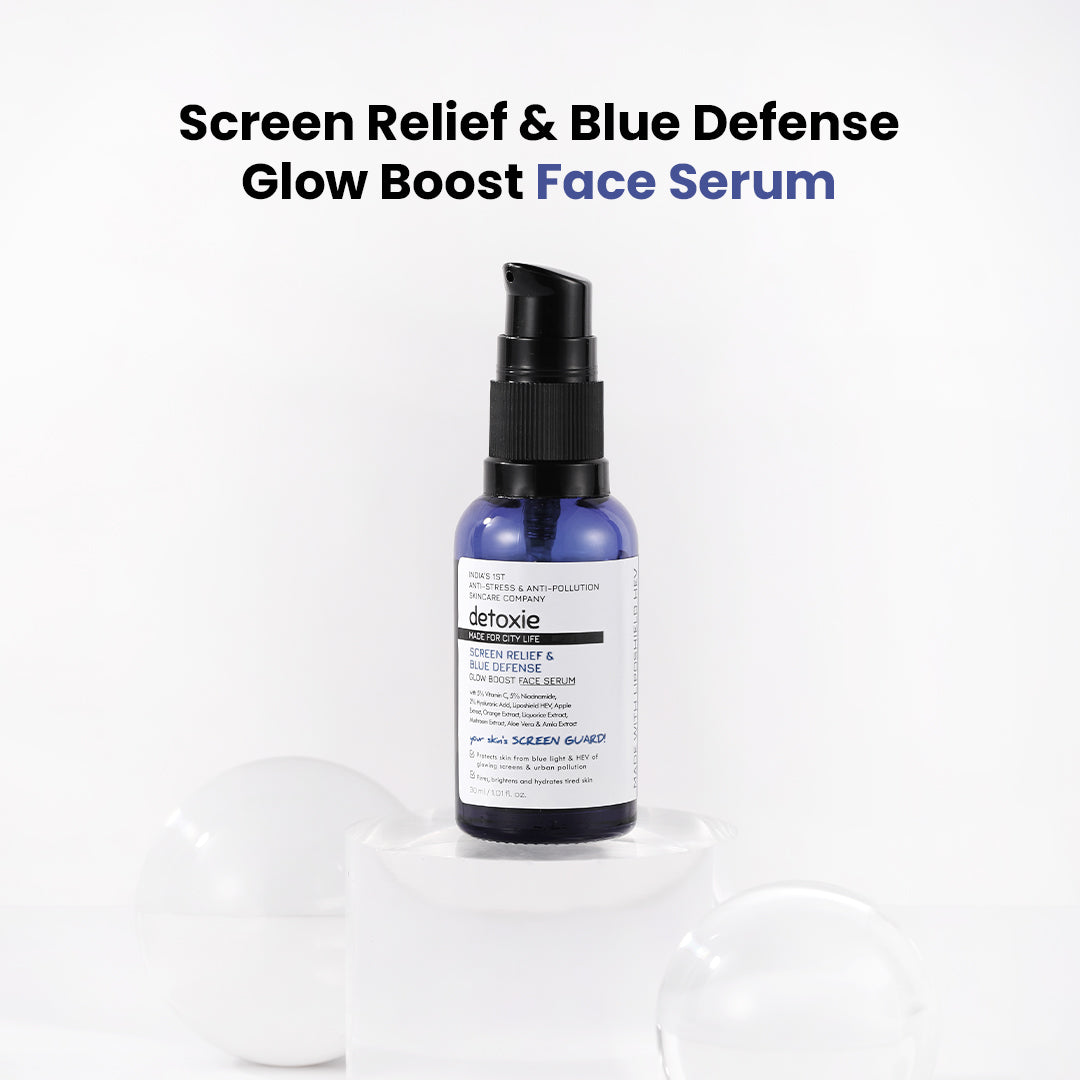 Screen Relief & Blue Defense Glow Boost Face Serum