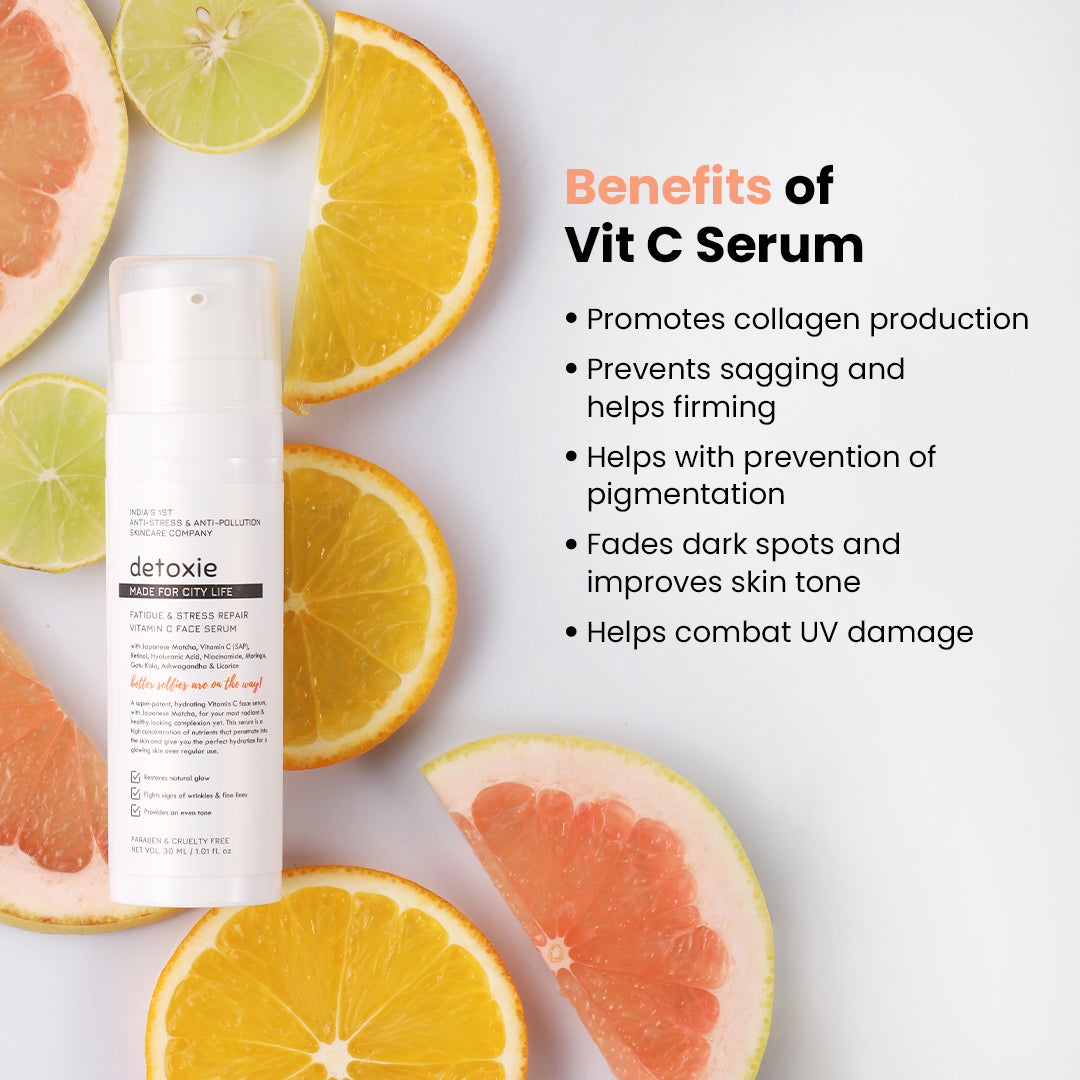 Fatigue & Stress Repair, Vitamin C Face Serum