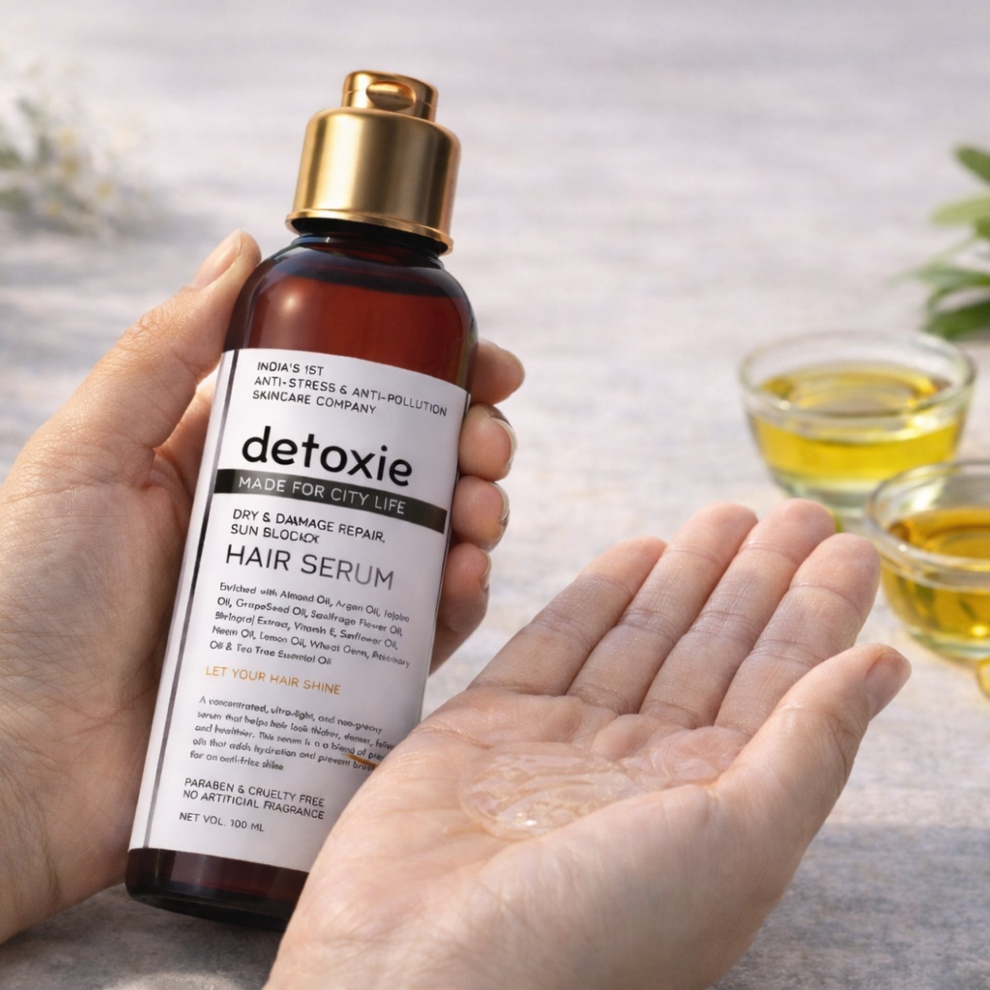 Dry & Damage Repair, Sun Block Hair Serum