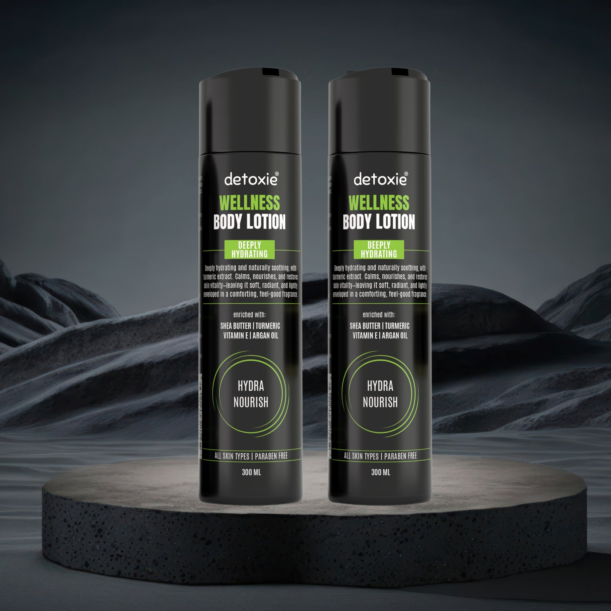 Pack of 2 Wellness Body Lotion - 300ml Each