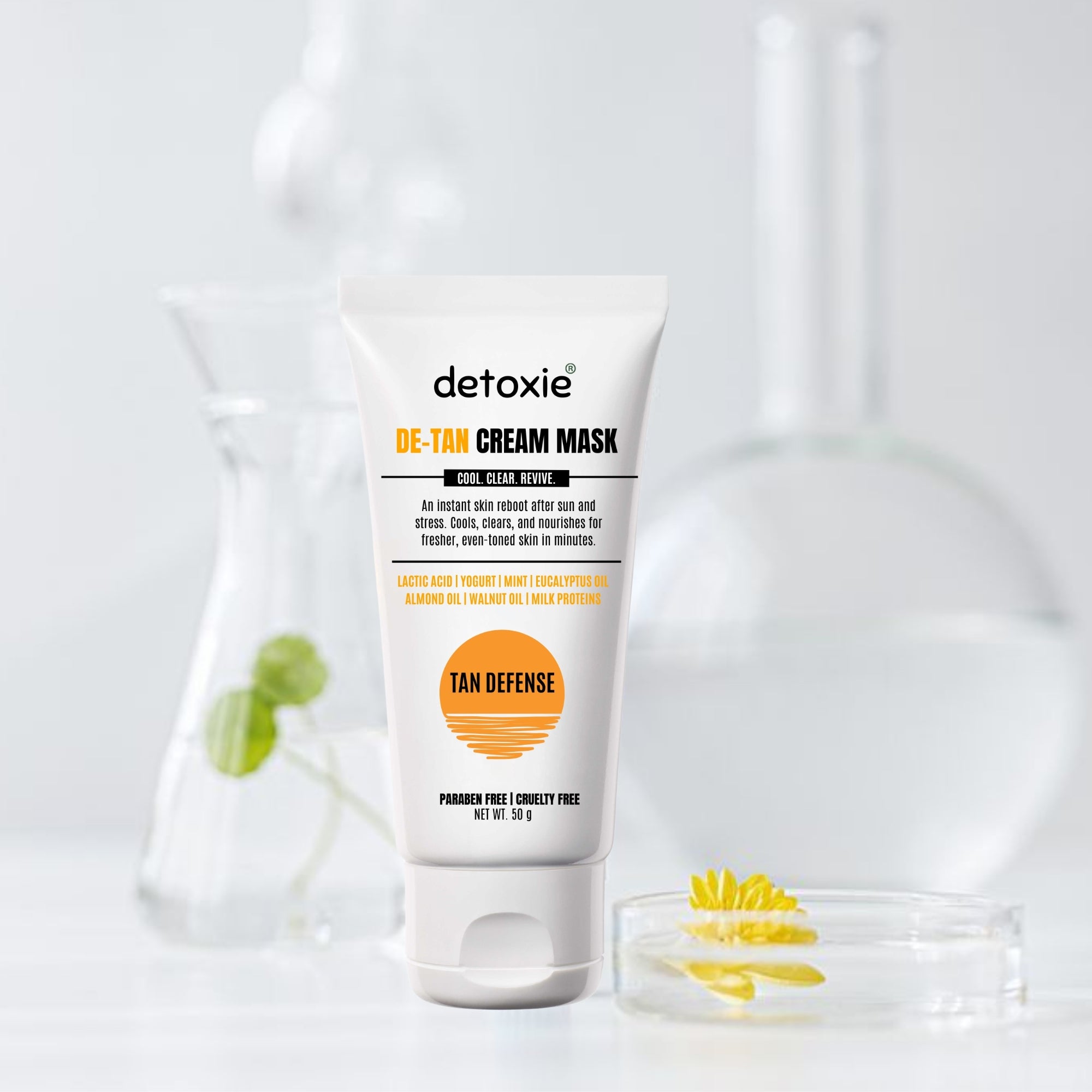 Detan Cream Mask with Mint & Yogurt | 50g