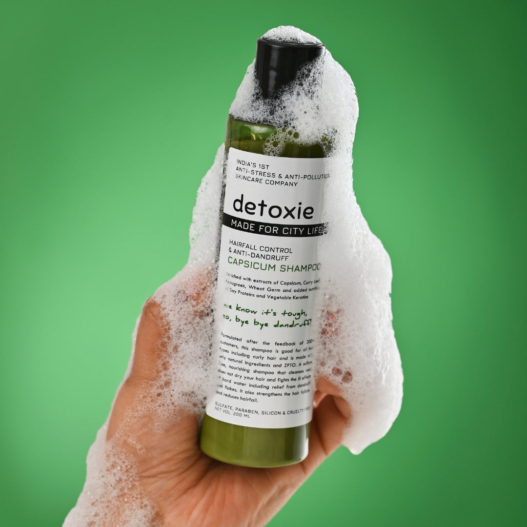 Hair Fall Control & Anti-Dandruff Capsicum Shampoo