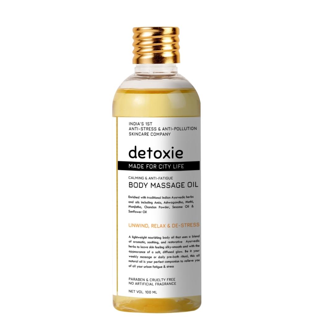 Calming & Anti-Fatigue, Body Massage Oil