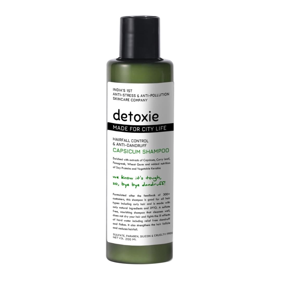 Hair Fall Control & Anti-Dandruff Capsicum Shampoo