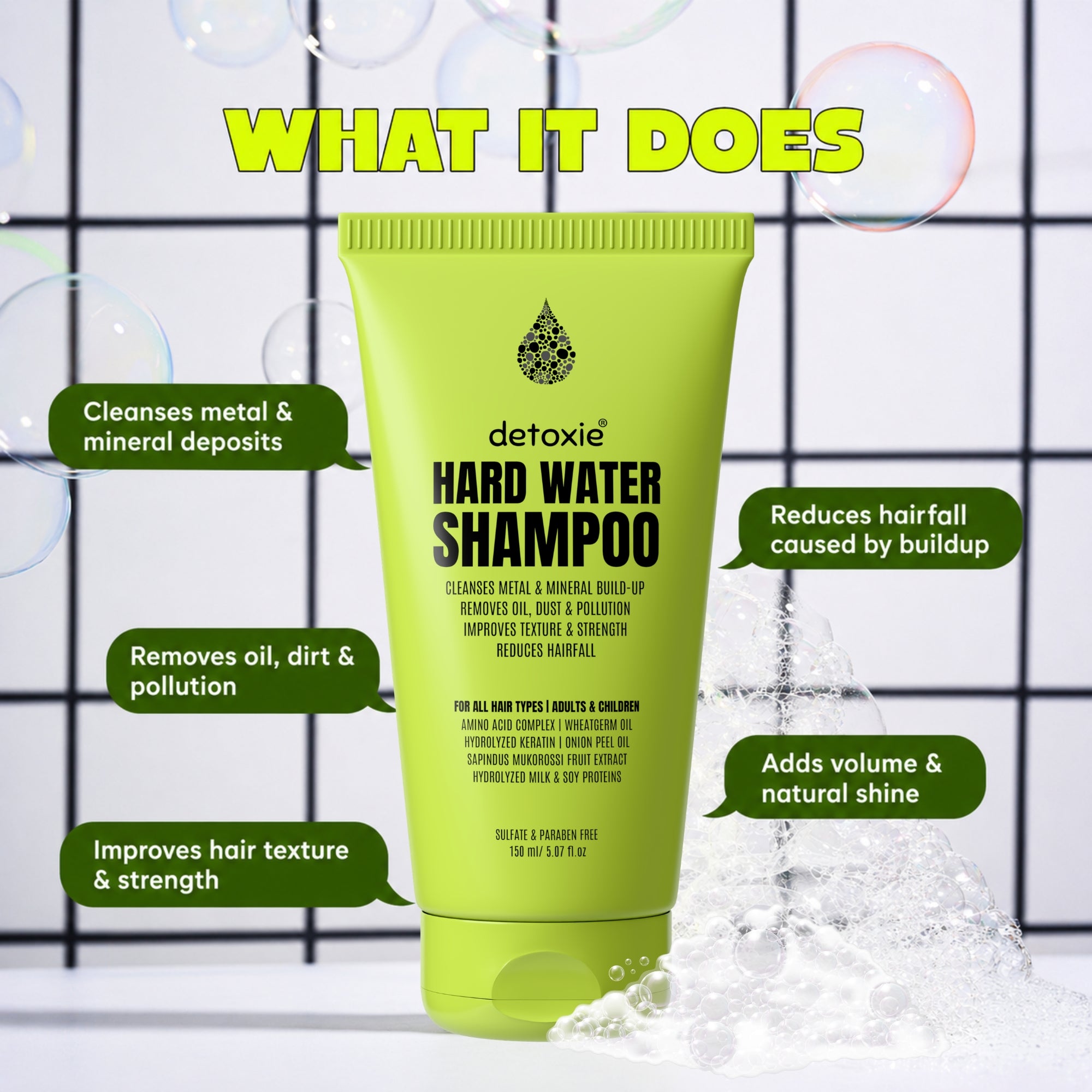 Hard Water Relief Shampoo - 150ml