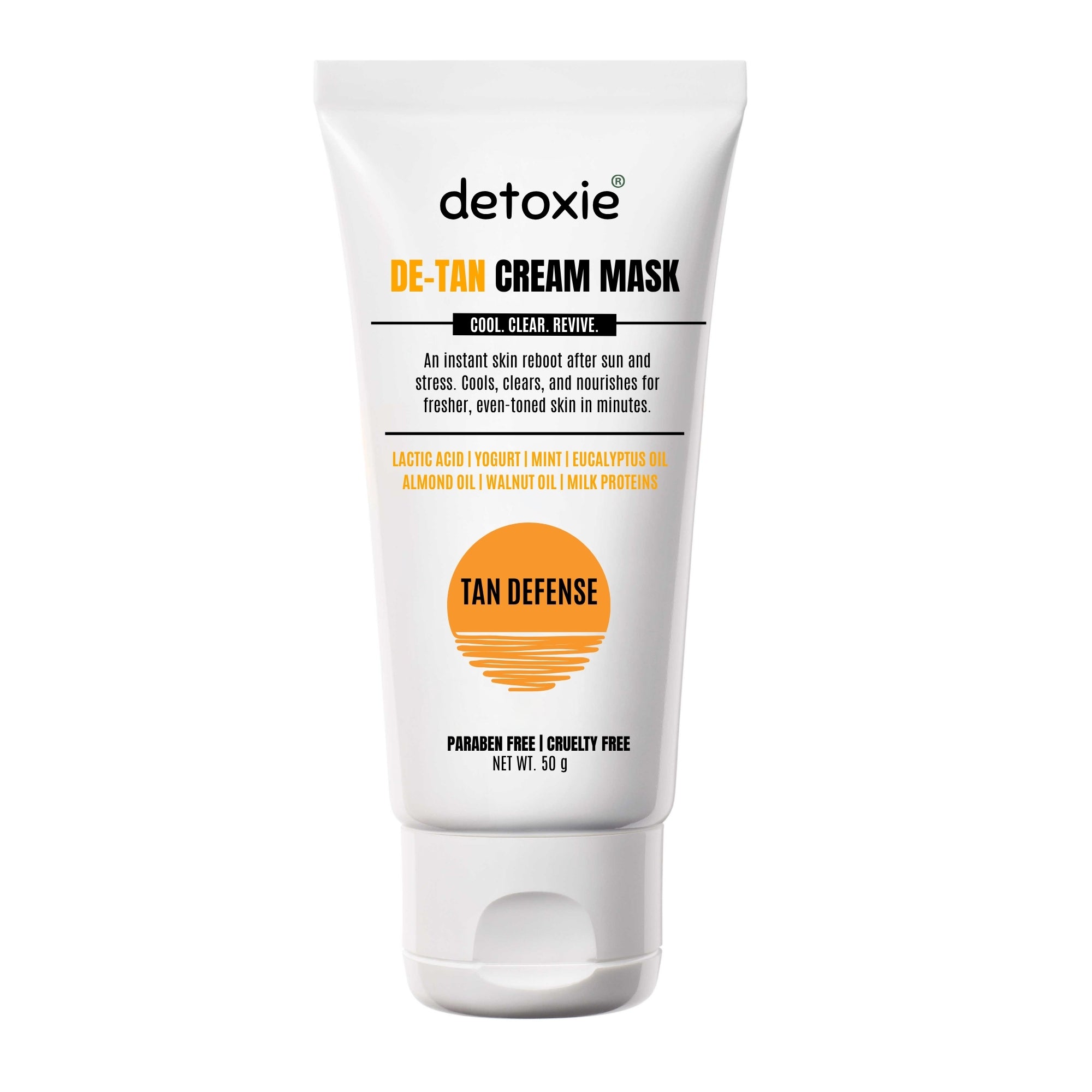 Detan Cream Mask with Mint & Yogurt | 50g