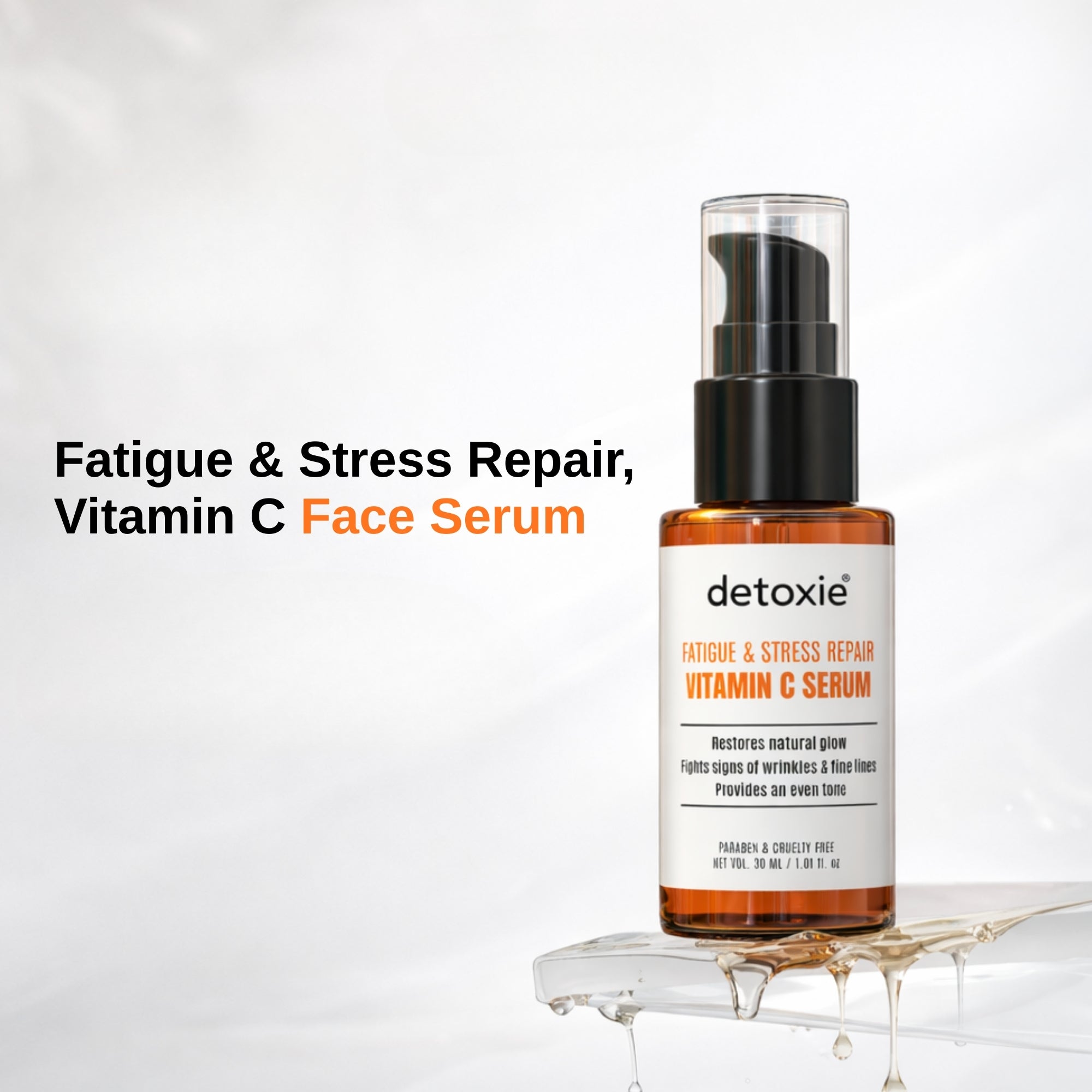 Fatigue & Stress Repair, Vitamin C Face Serum