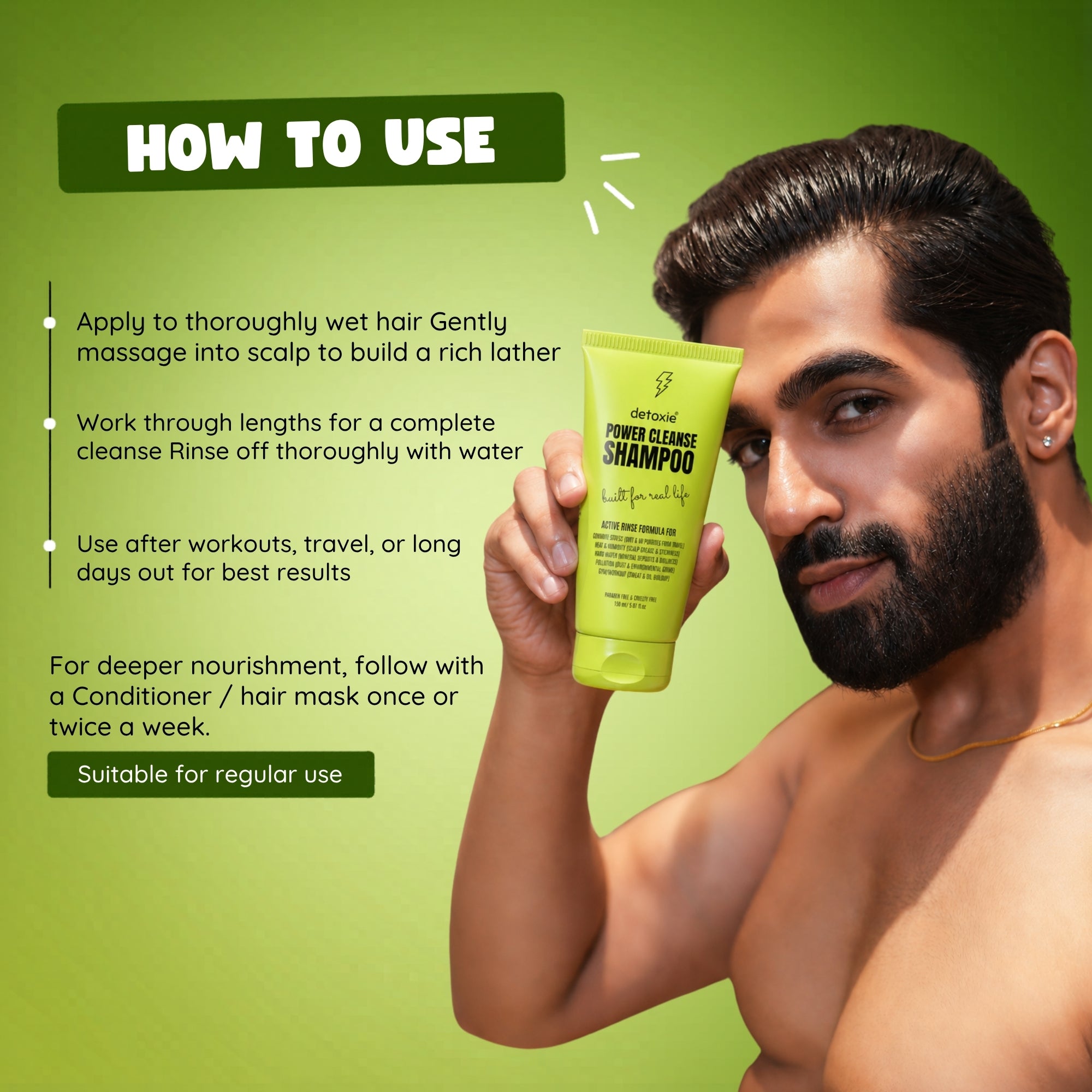 Power Cleanse Shampoo - 150ml