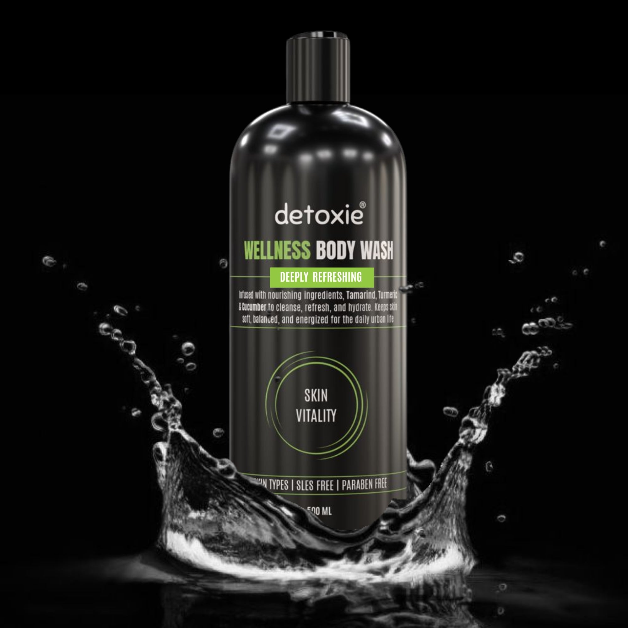 Wellness Body Wash & Body Lotion Combo - 800 ml