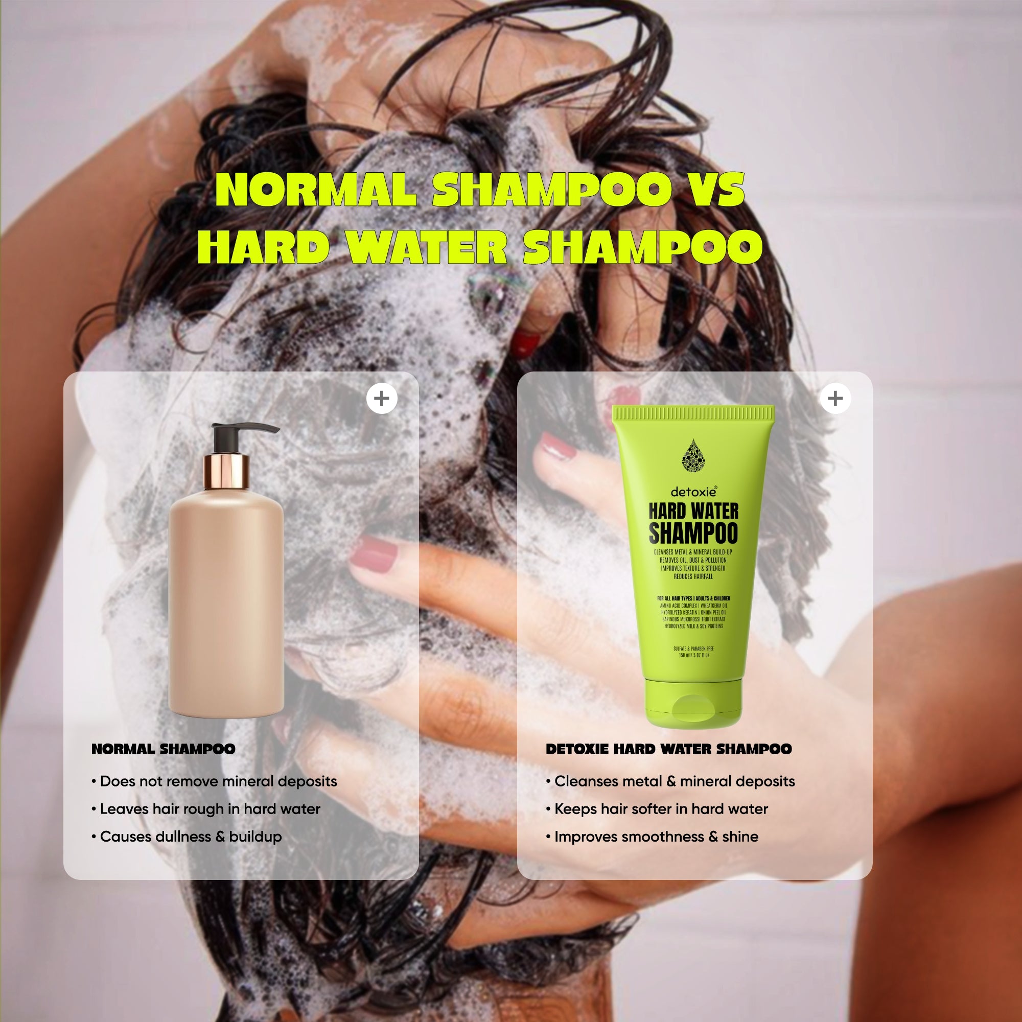 Hard Water & Frizz Control Combo Shampoo & Hair Mask