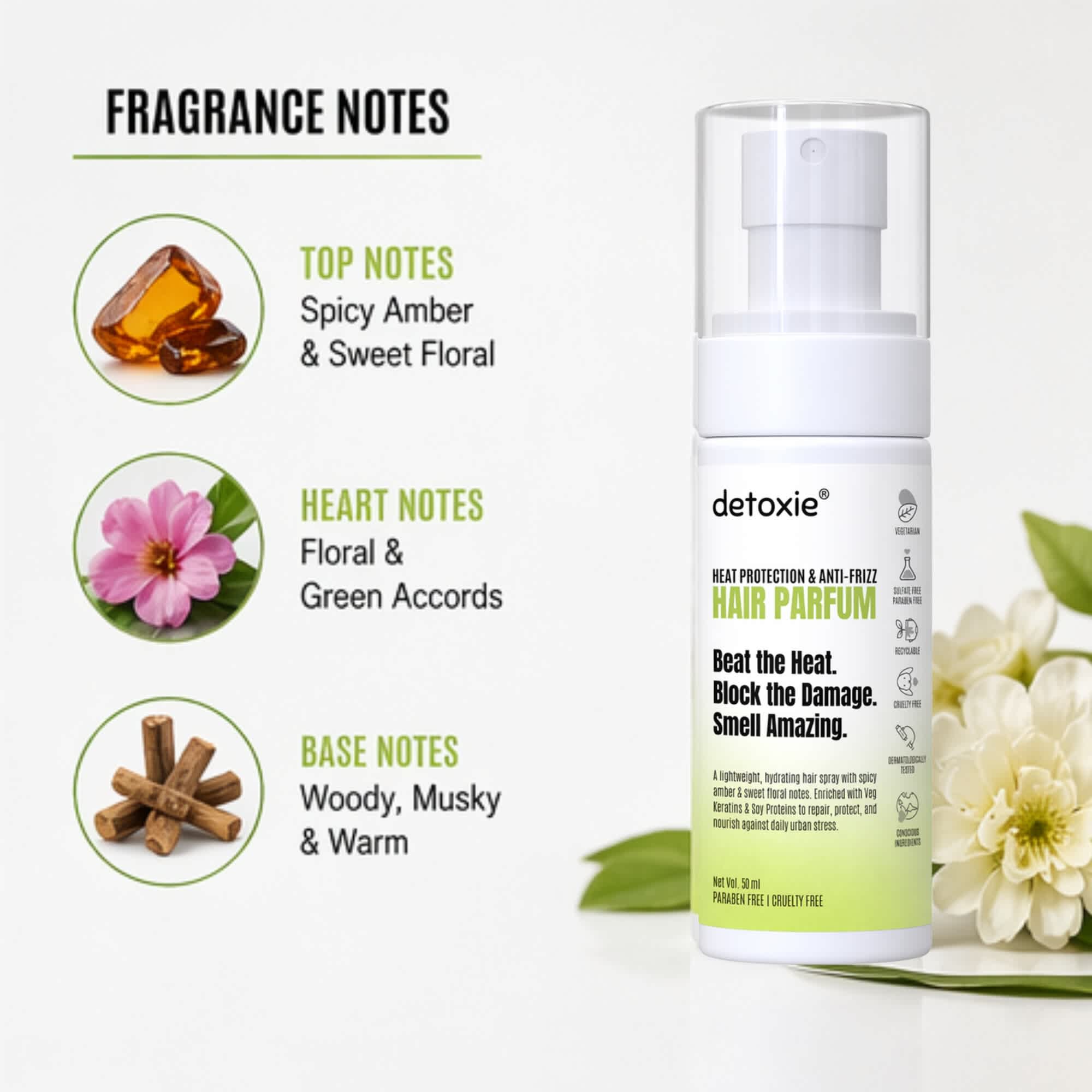 Heat Protection & Anti-Frizz Hair Parfum