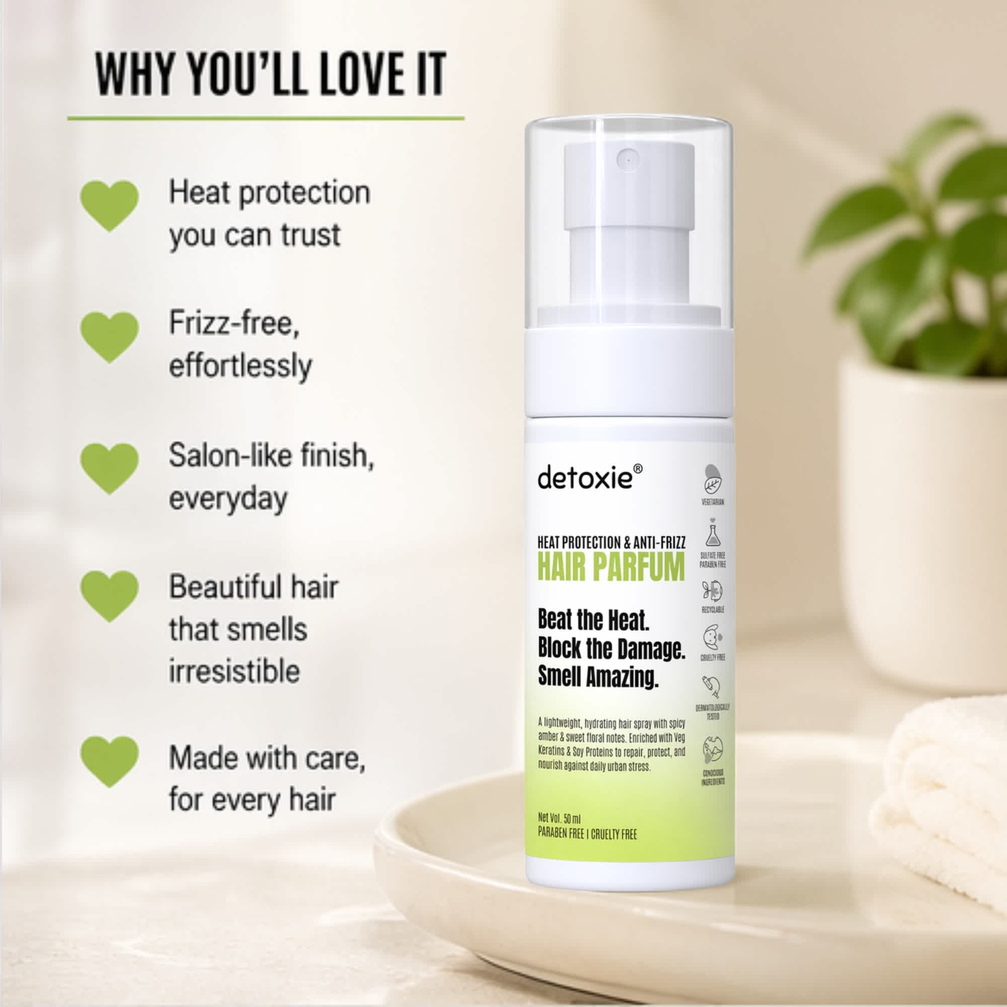 Heat Protection & Anti-Frizz Hair Parfum