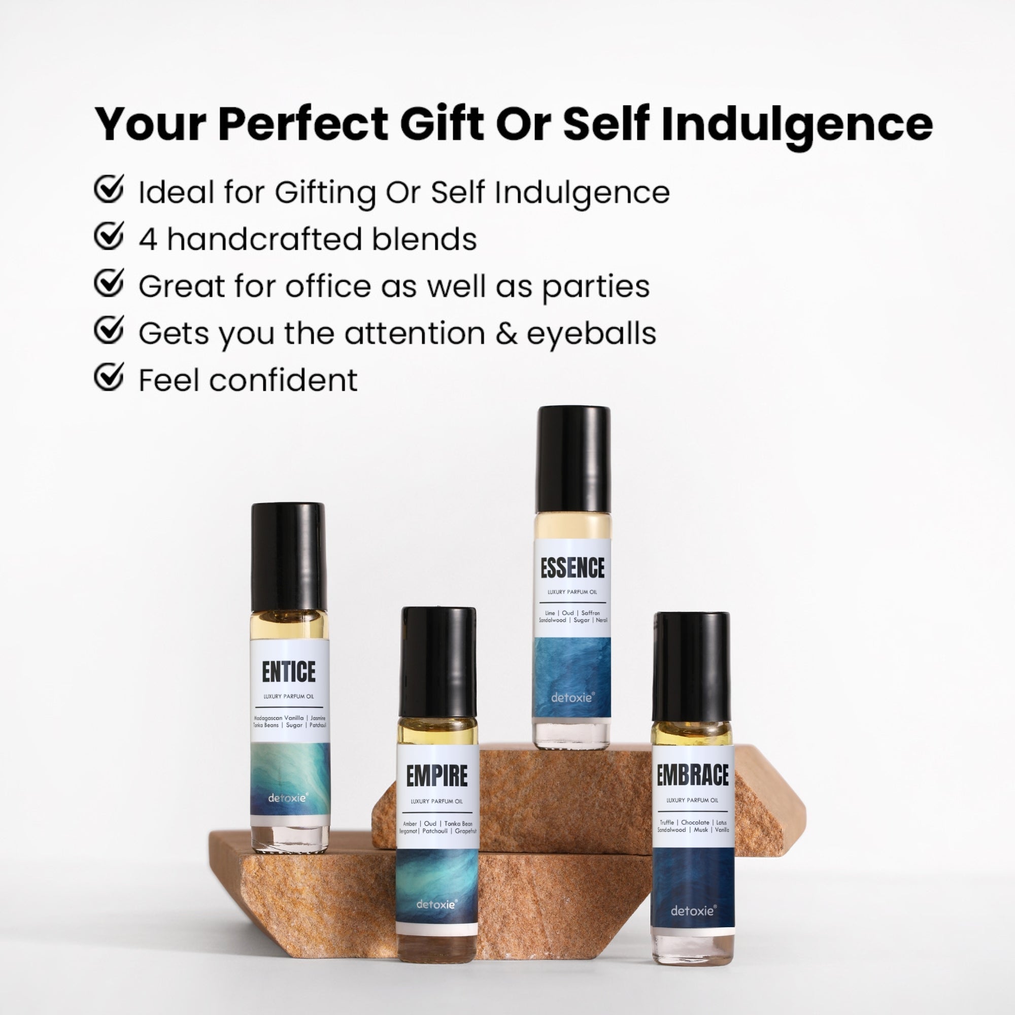 Limited Edition Gift Box - Luxury Parfum Oils (Attars)