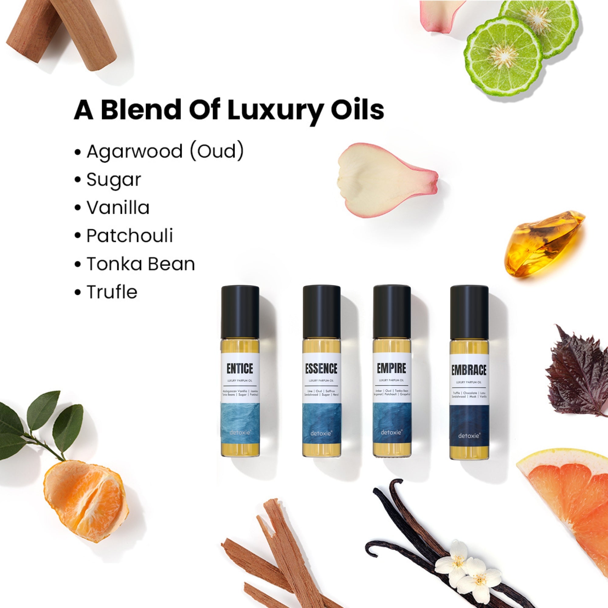 Limited Edition Gift Box - Luxury Parfum Oils (Attars)