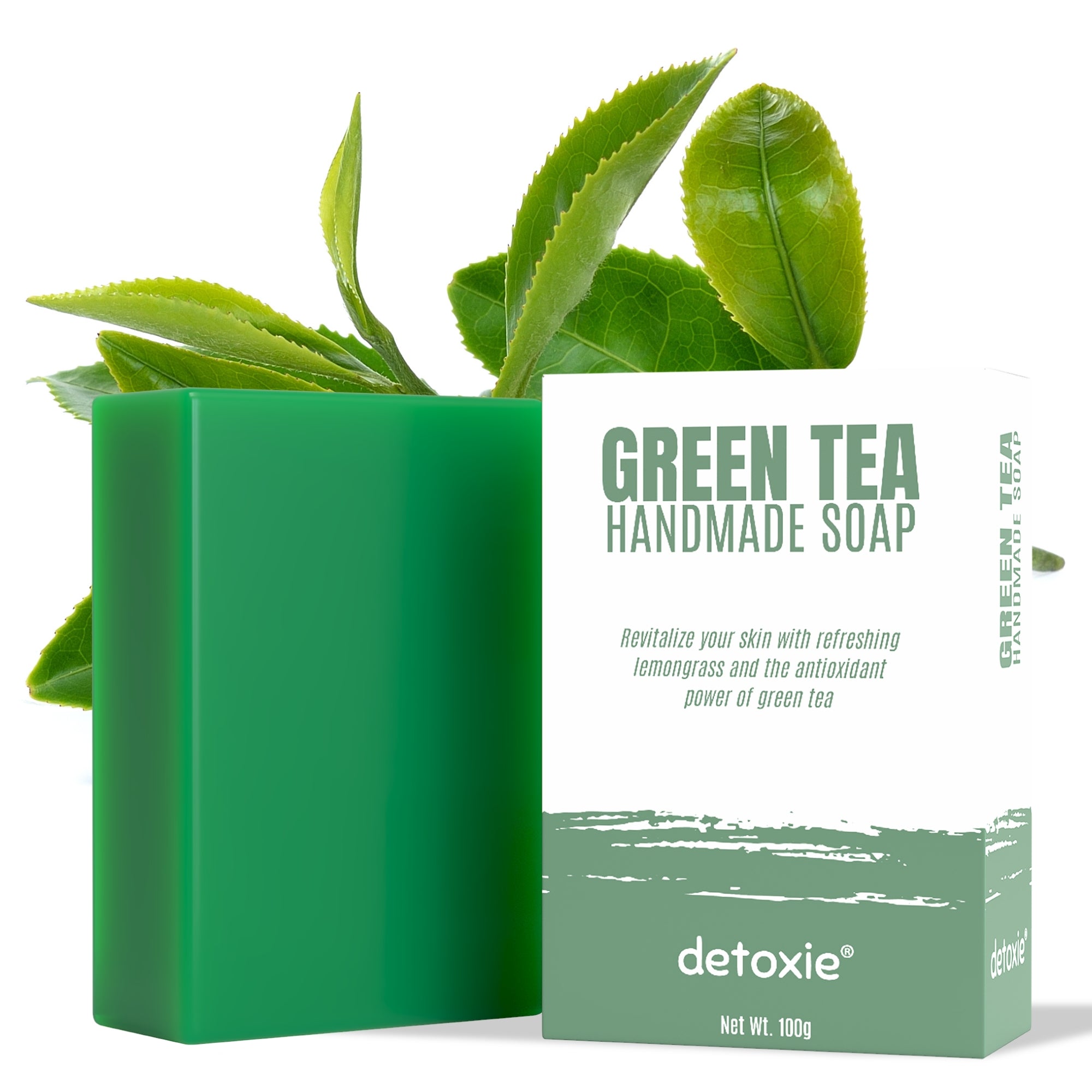 Detoxie Green Tea Handmade Soap - 100gm