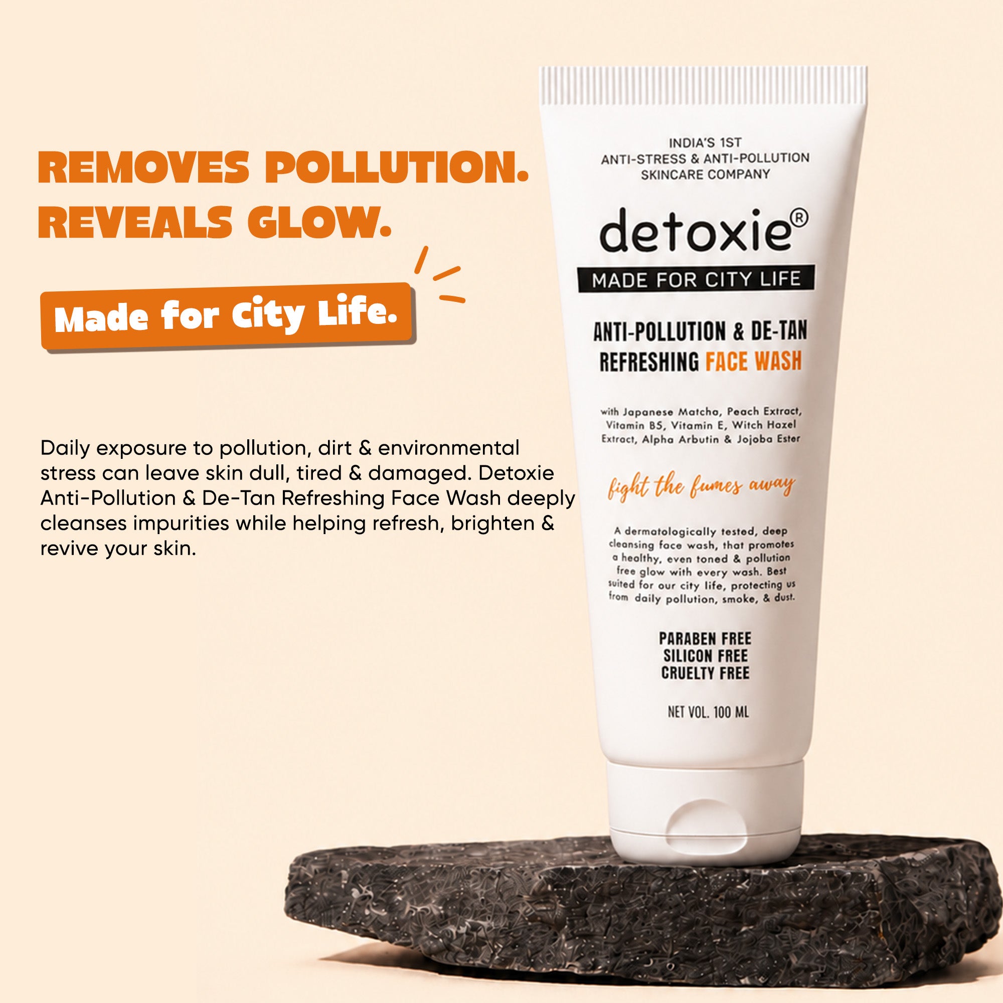 Anti-Pollution & De-Tan Refreshing Face Wash