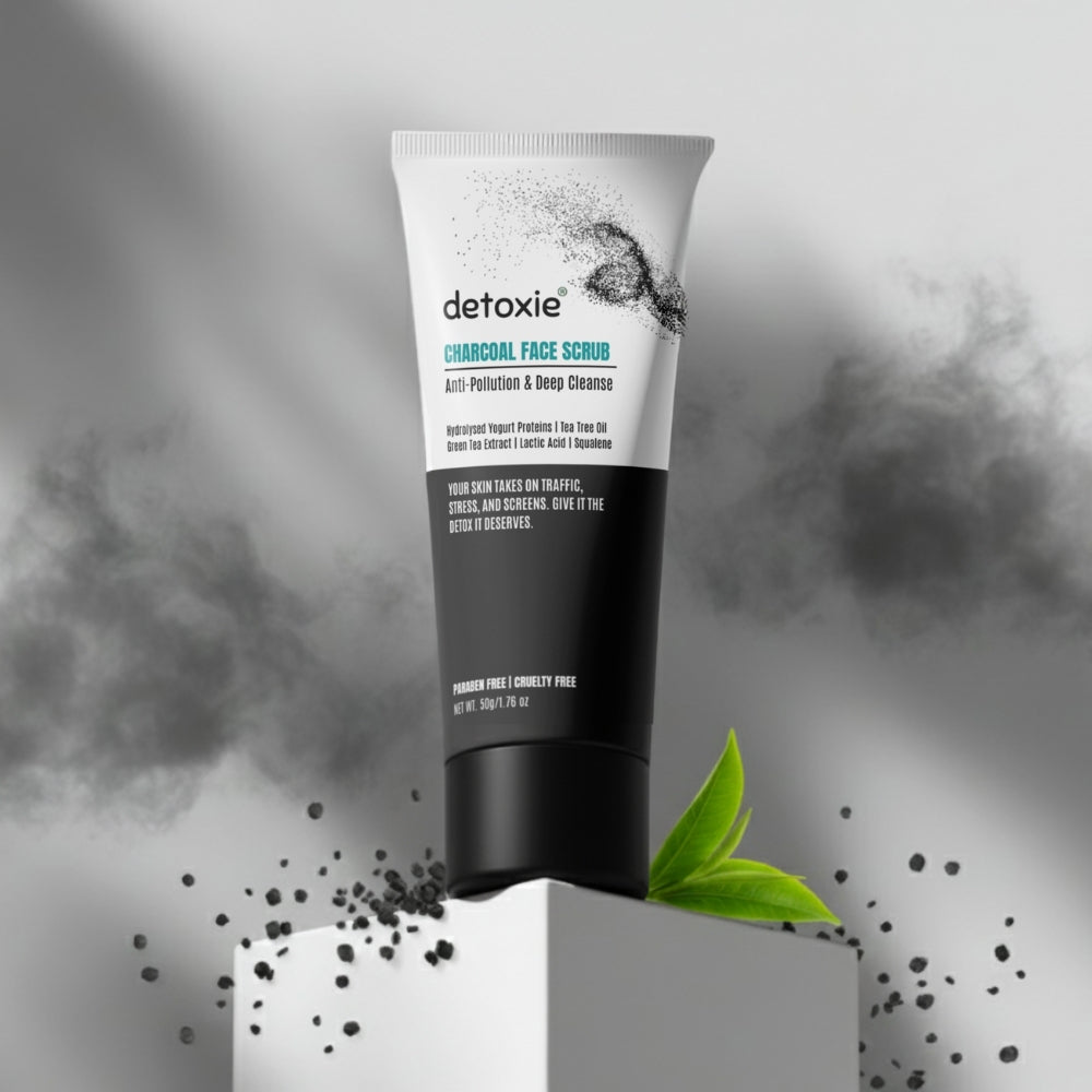 Charcoal Face Scrub | Anti-Pollution & Deep Cleanse-50g