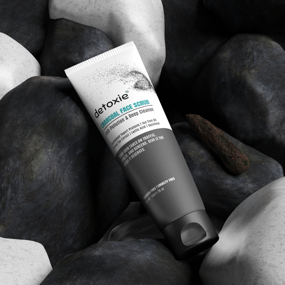 Charcoal Face Scrub | Anti-Pollution & Deep Cleanse-50g