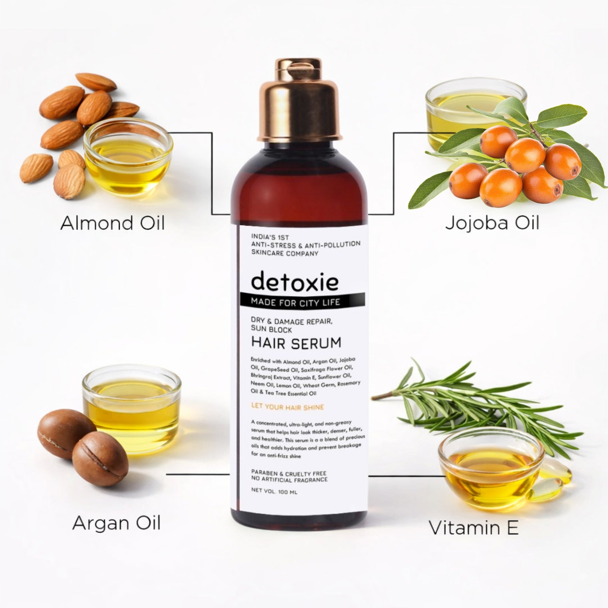 Dry & Damage Repair, Sun Block Hair Serum