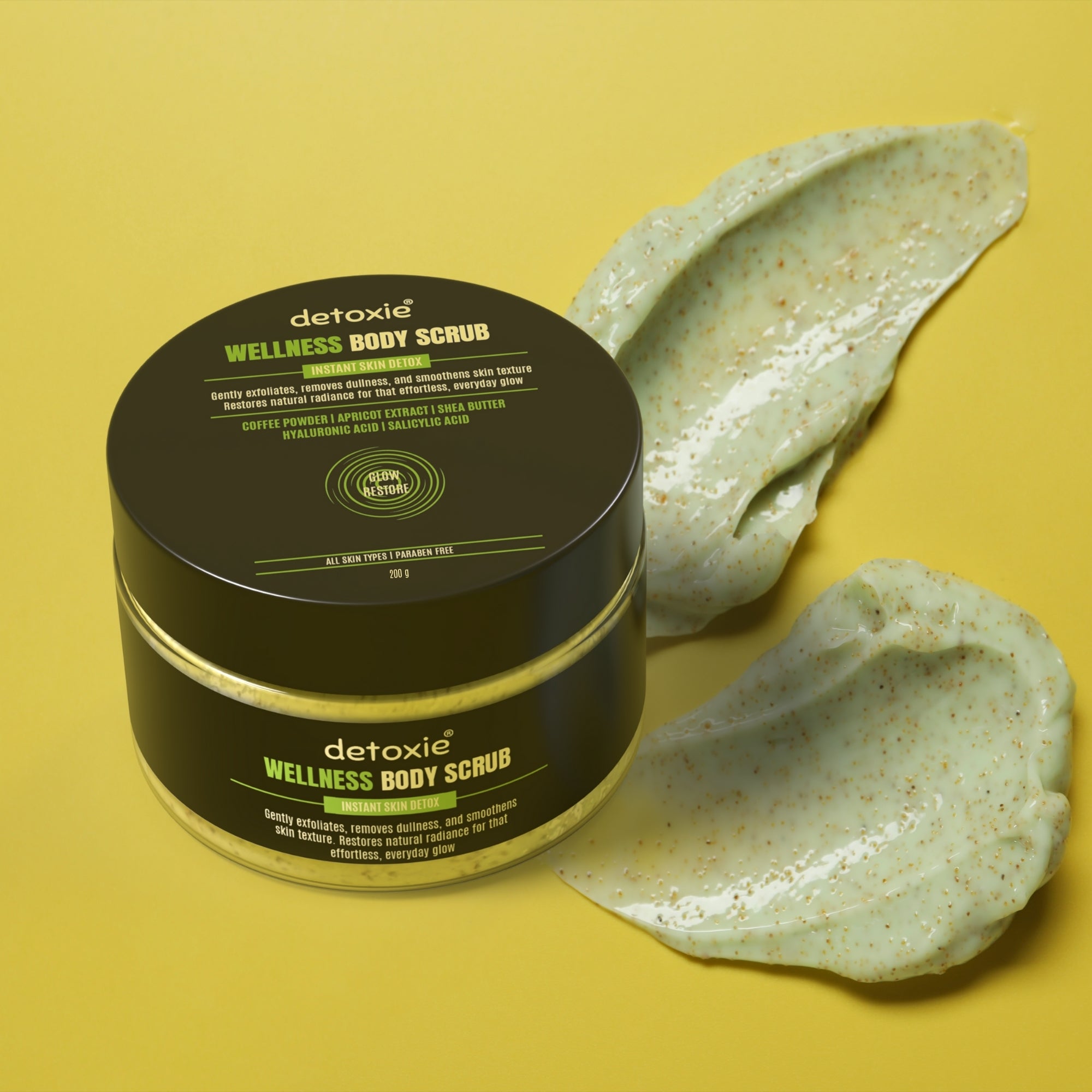 Pack of 2 Wellness Body Scrub - 200g Each