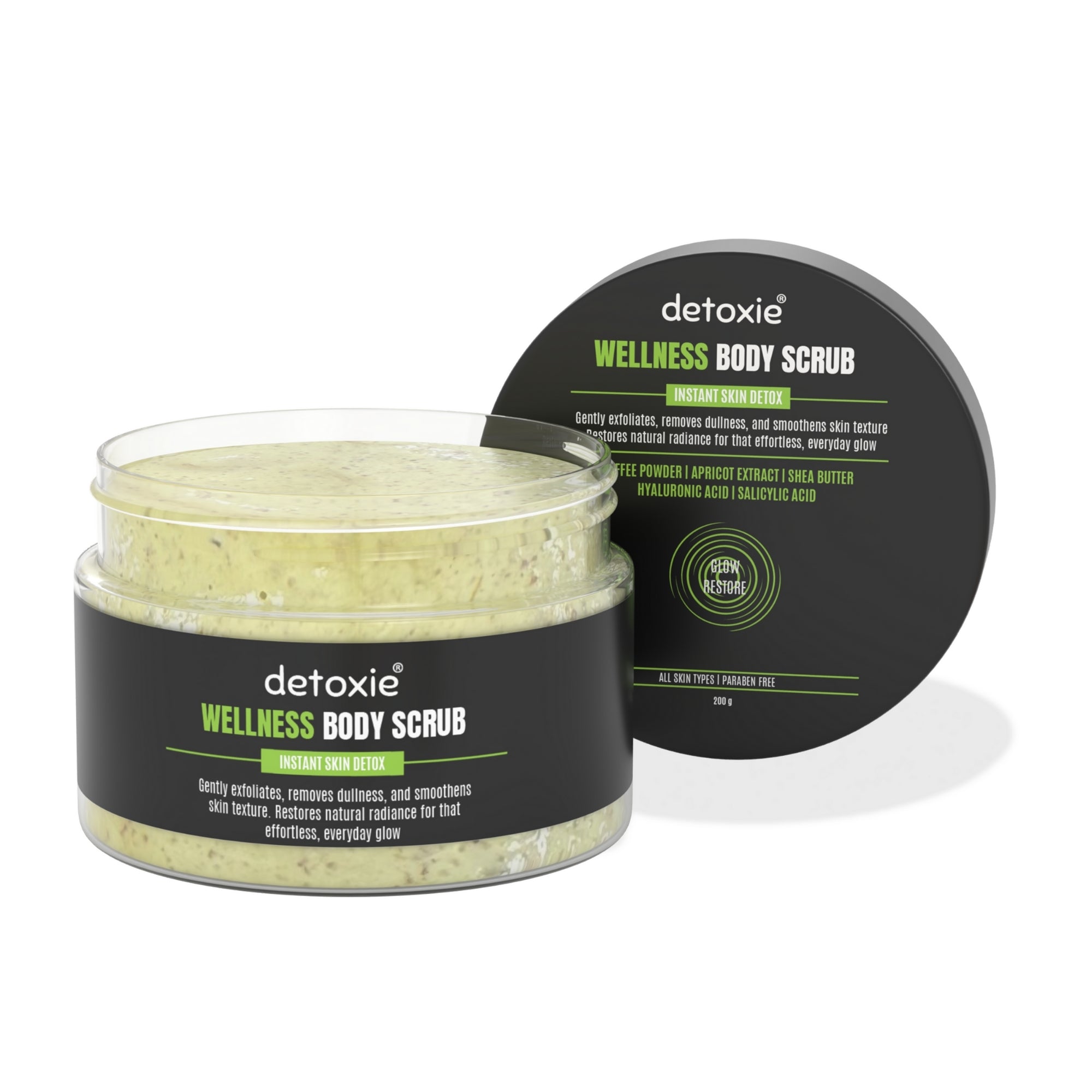 Pack of 2 Wellness Body Scrub - 200g Each